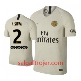 Paris Saint-Germain Fodboldtrøjer T. Silva 2 Udebanesæt 2018/19 Kort ærmer